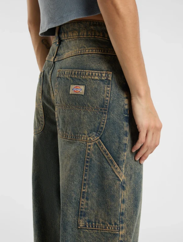 DICKIES - ג'ינס HERNDON לנשים – D0A4YPYK58 – yellow – 4