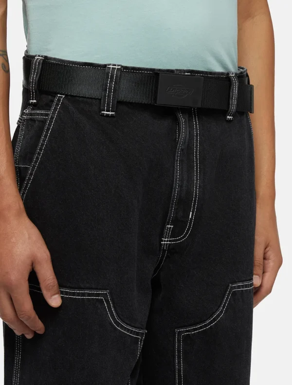 DICKIES - חגורה DEER LODGE BELT – D0A4Z3KBLK – black – 2