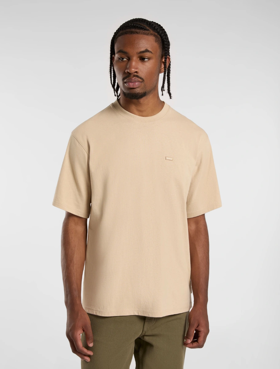 DICKIES - CLANCY HEAVYWEIGHT  חולצת טי קצרה – D0A4Z4LF95 – irish-cream – 1