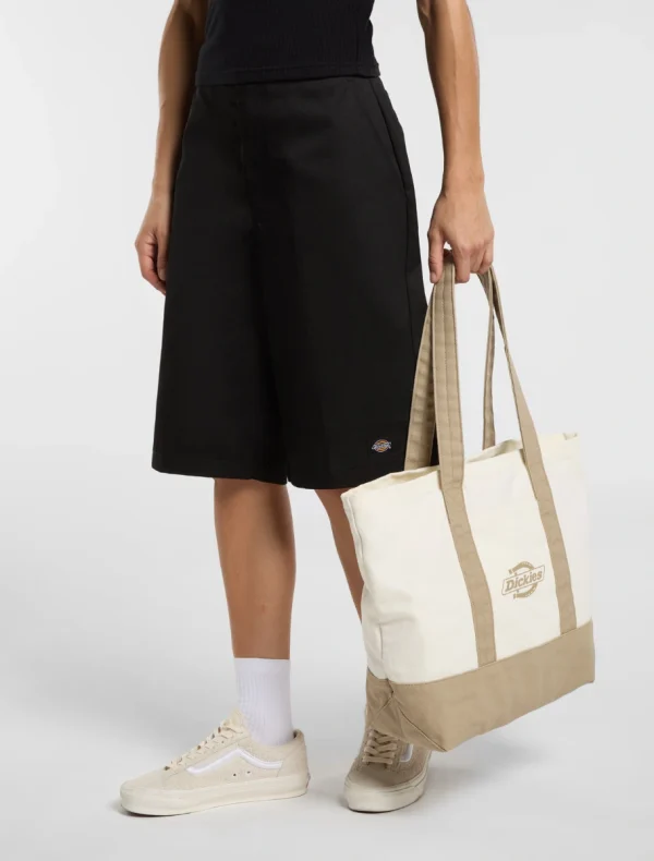 DICKIES - תיק LOGO CANVAS TOTE – D0A4Z6FC48 – beige – 5
