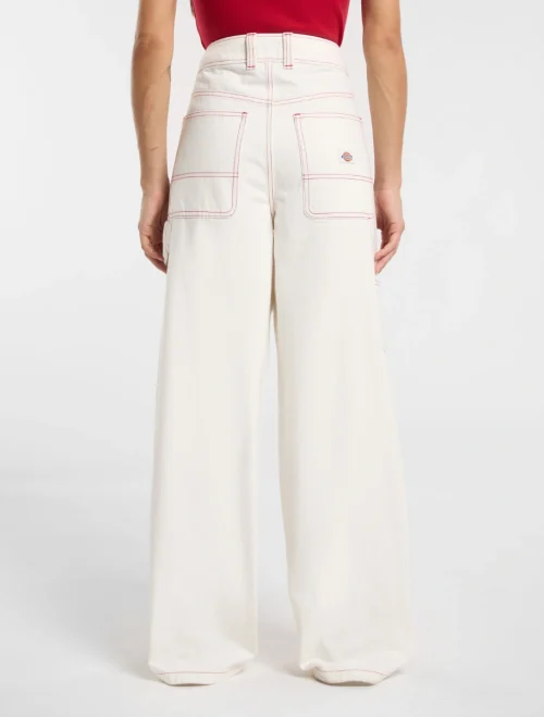 מכנסי ג'ינס נגרים לנשים X LOOSE DENIM CARPENTER PANT