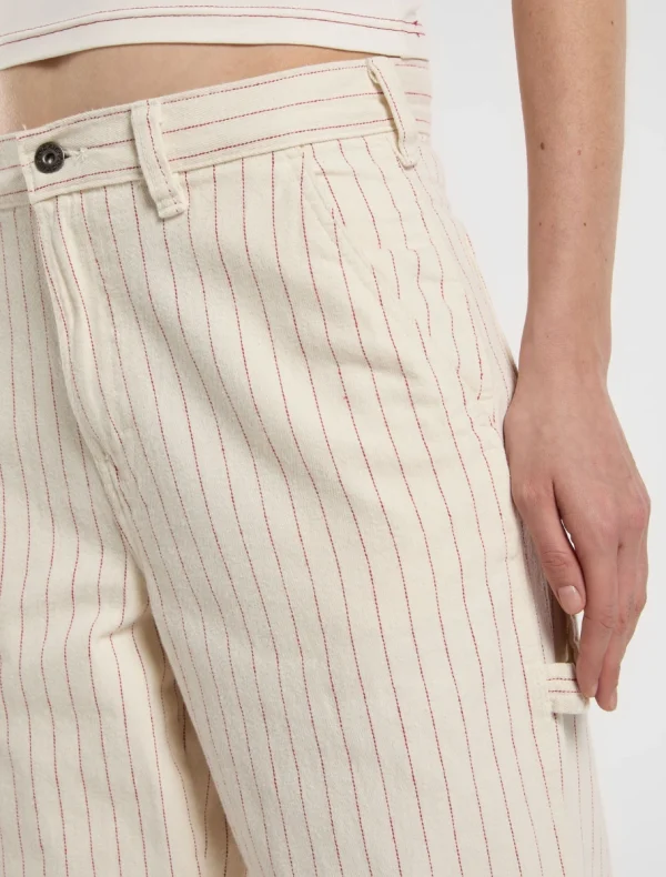 DICKIES - מכנסי נגרים לנשים SERVICE CARPENTER PANT – D0A4Z7KC48 – beige – 4