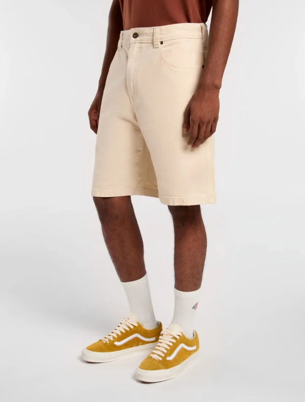 DICKIES - מכנסי עבודה קצרים RIVER RANCH – D0A4Z7ZF90 – whitecap-grey – 3