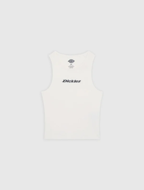 DICKIES - גופיית נשים RIB TOP – D0A4Z8NC48 – beige – 4