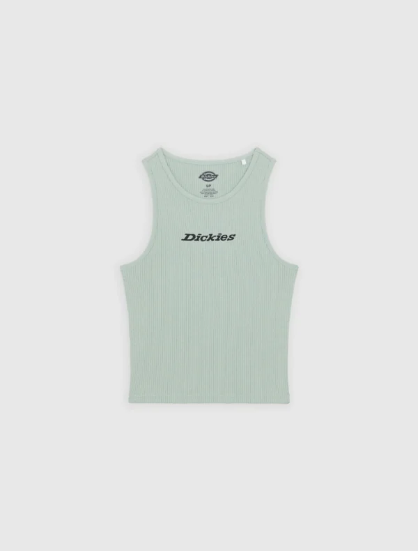 DICKIES - ווסט נשים RIB TOP – D0A4Z8NK36 – light-blue – 4