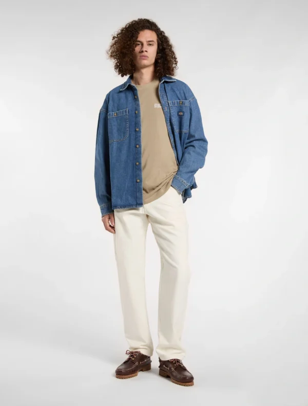 DICKIES - BRICKLANE   חולצת טי קצרה – D0A4Z8R0DS – desert-sand – 2