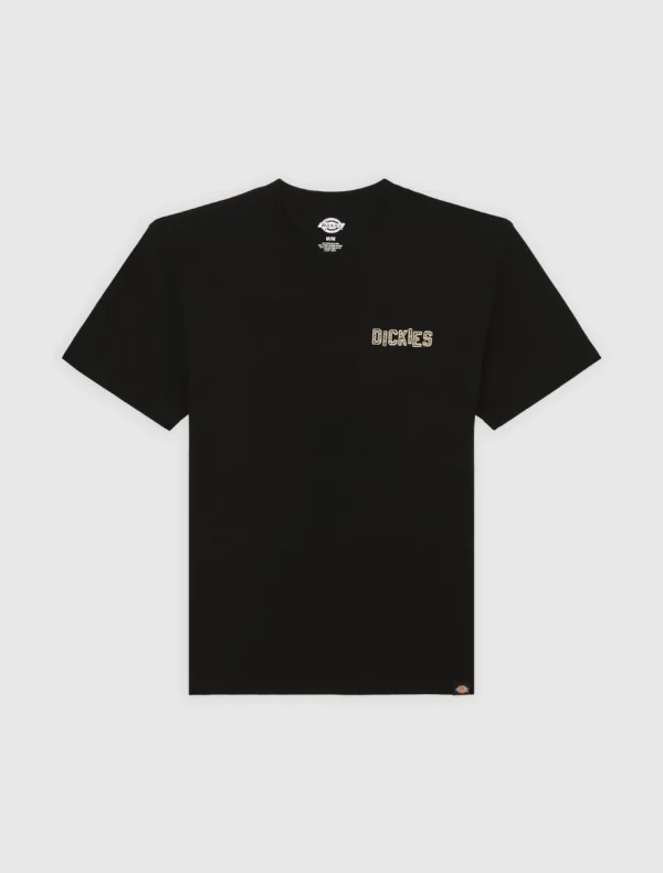 DICKIES - BRICKLANE   חולצת טי קצרה – D0A4Z8RBLK – black – 6