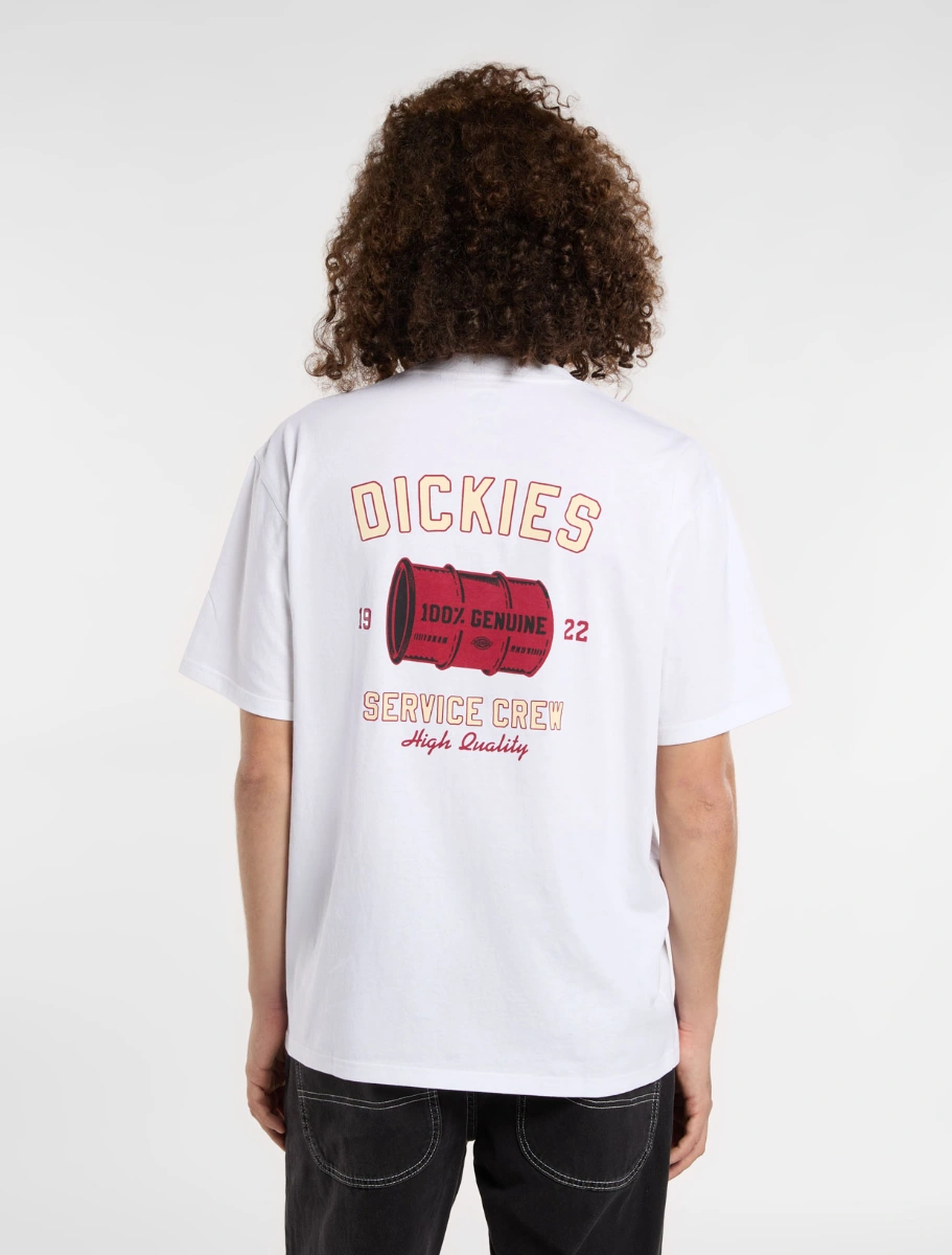 DICKIES - SERVICE CREW חולצת טי קצרה – D0A4Z8T0WH – white – 1