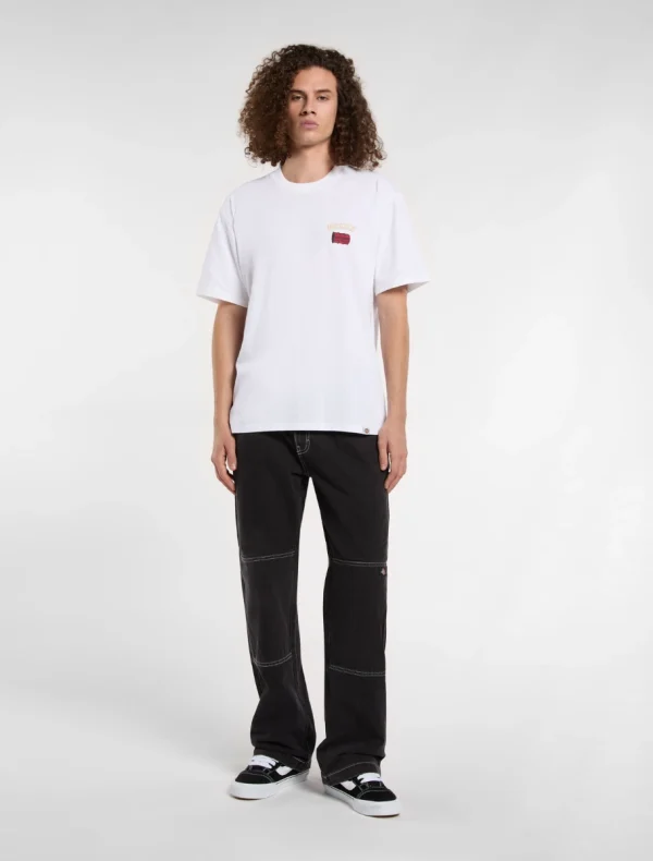 DICKIES - חולצת טי קצרה SERVICE CREW – D0A4Z8T0WH – white – 2