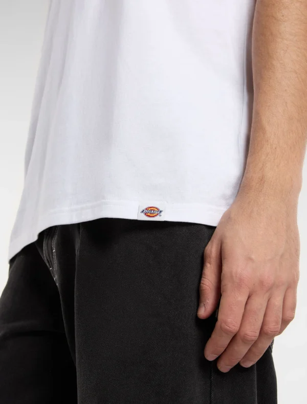 DICKIES - חולצת טי קצרה SERVICE CREW – D0A4Z8T0WH – white – 4