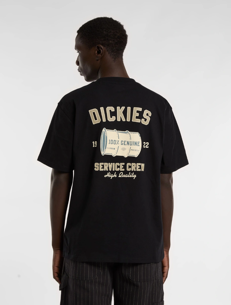 DICKIES - SERVICE CREW חולצת טי קצרה – D0A4Z8TBLK – black – 1