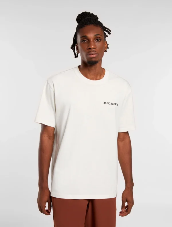 DICKIES - חולצת טי קצרה LANDASCAPE – D0A4Z8VC48 – beige – 1
