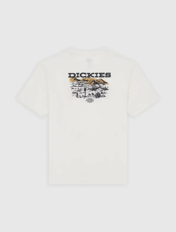 DICKIES - חולצת טי קצרה LANDASCAPE – D0A4Z8VC48 – beige – 7