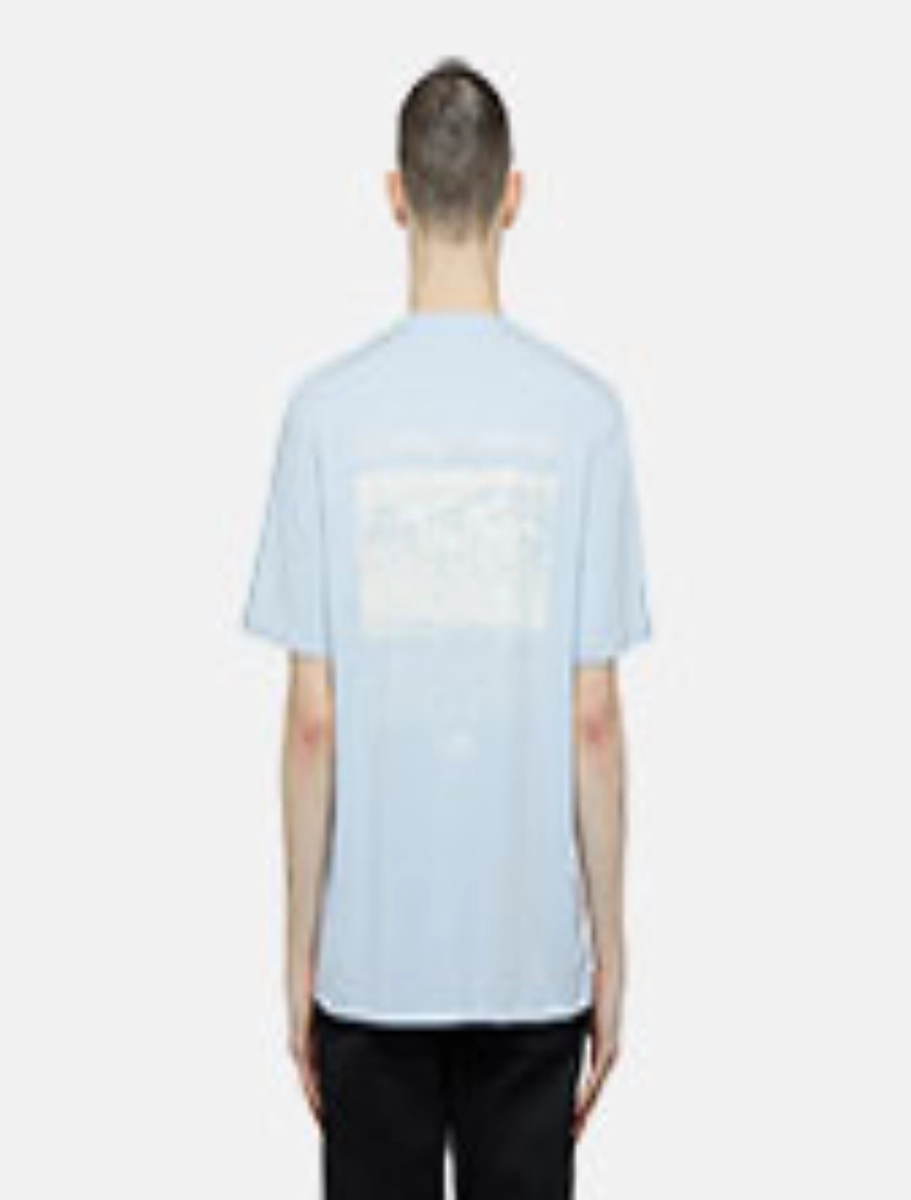 DICKIES - חולצת טי קצרה COMPANION SCRIPT – D0A4Z92K54 – light-blue – 1