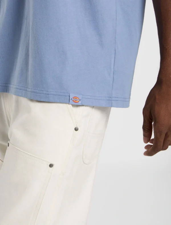 DICKIES - חולצת טי קצרה CIRCLE LOGO – D0A4Z95K37 – coronet-blue – 4