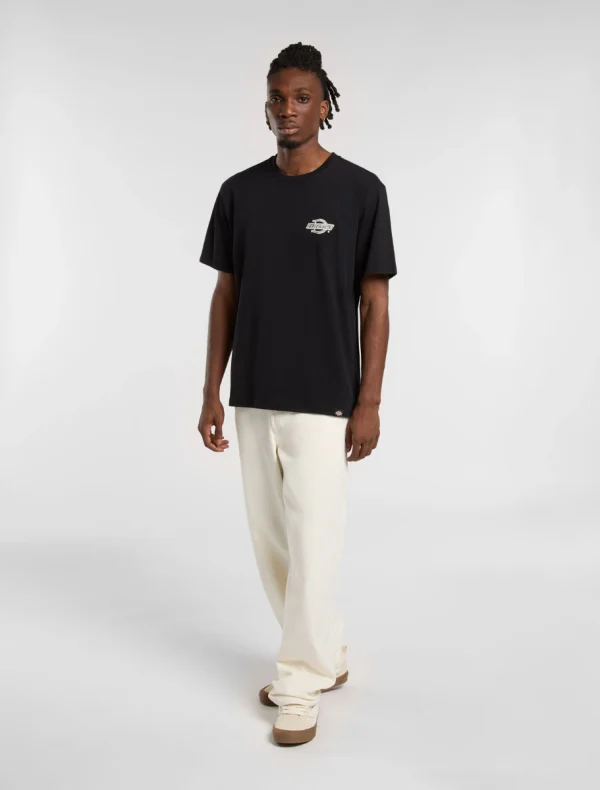 DICKIES - WOOD LOGO חולצת טי קצרה – D0A4ZATBLK – black – 2