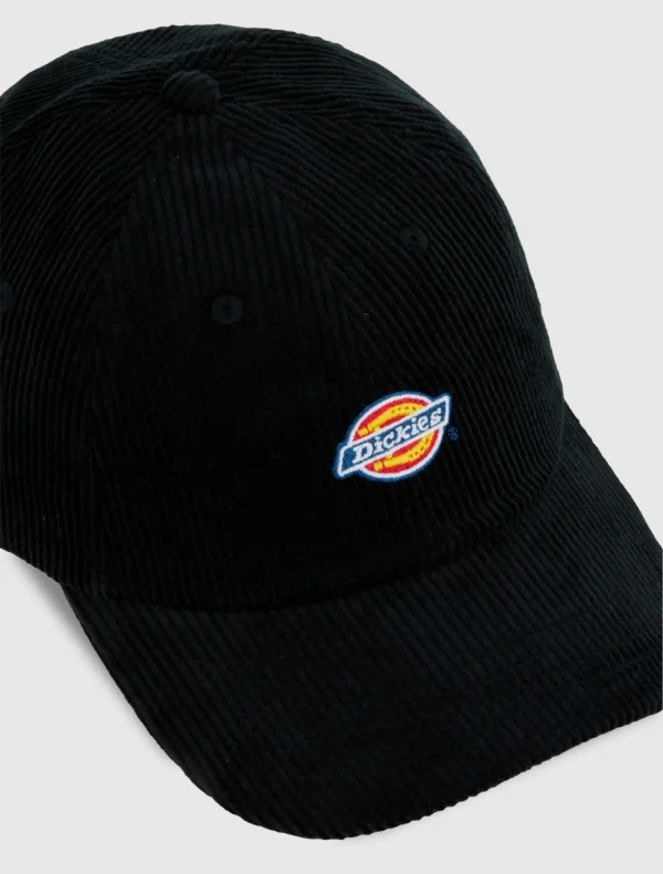 DICKIES - HARDWICK CORD CAP 2 כובע מצחייה – D0A4ZAYBLK – black – 2