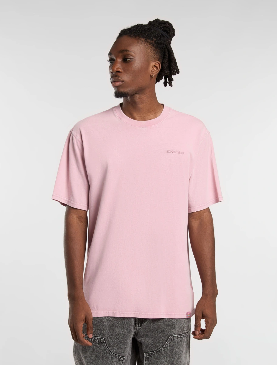 DICKIES - PLENTYWOOD  חולצת טי קצרה – D0A866BK39 – pink – 1