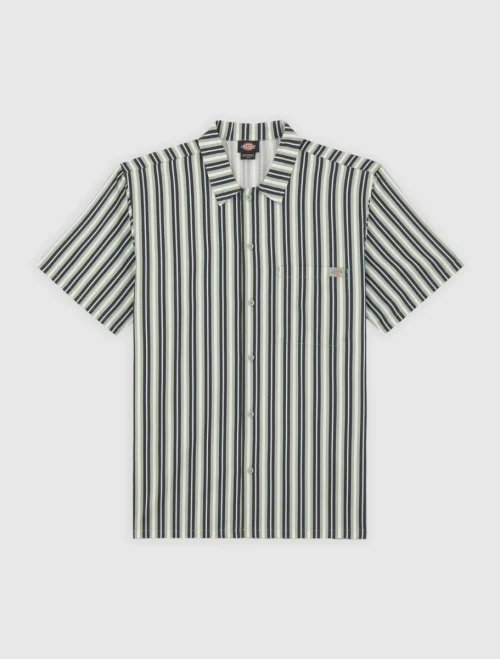 חולצת עבודה שרוול קצר MULTI STRIPE WORK SHIRT