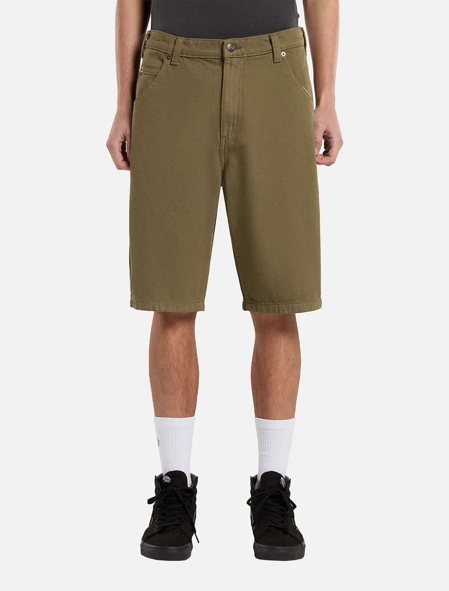 DICKIES - ג'ינס קצרים GARYVILLE – D0A4XCKMGR – military-gr – 1
