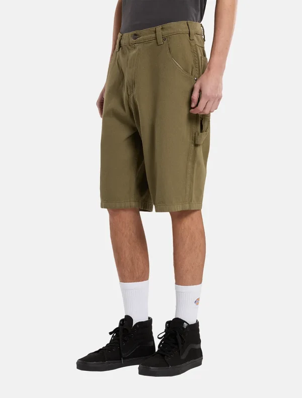 DICKIES - ג'ינס קצרים GARYVILLE – D0A4XCKMGR – military-gr – 3