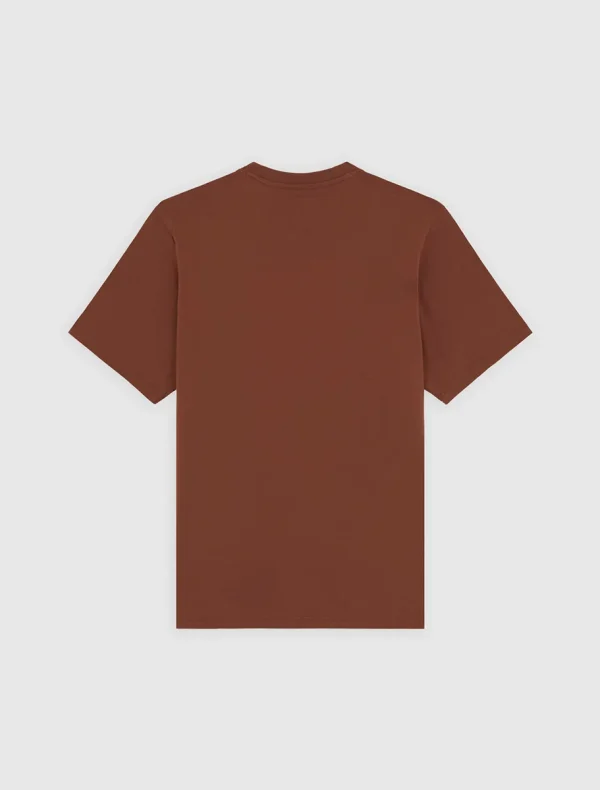 DICKIES - חולצת טי קצרה MAPLETON – D0A4XDBK47 – brown – 4