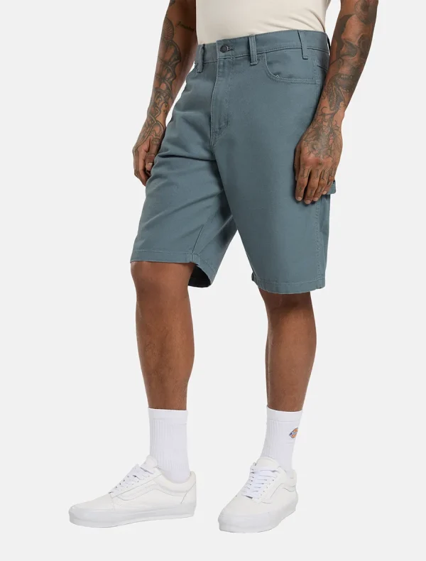 DICKIES - מכנסיים קצרים DUCK CANVAS – D0A4XNGG70 – stormy-weather – 3