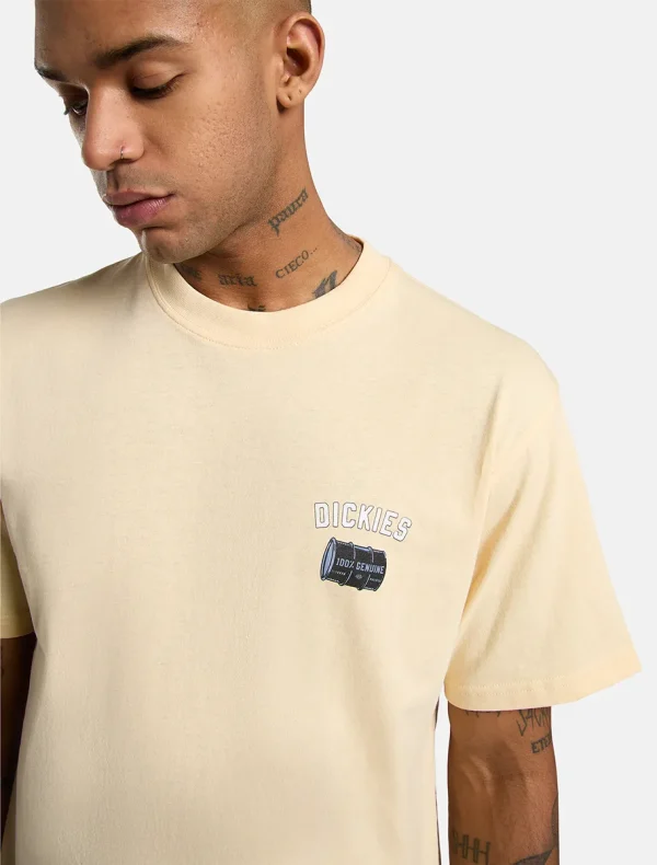 DICKIES - SERVICE CREW חולצת טי קצרה – D0A4Z8TK53 – beige – 3