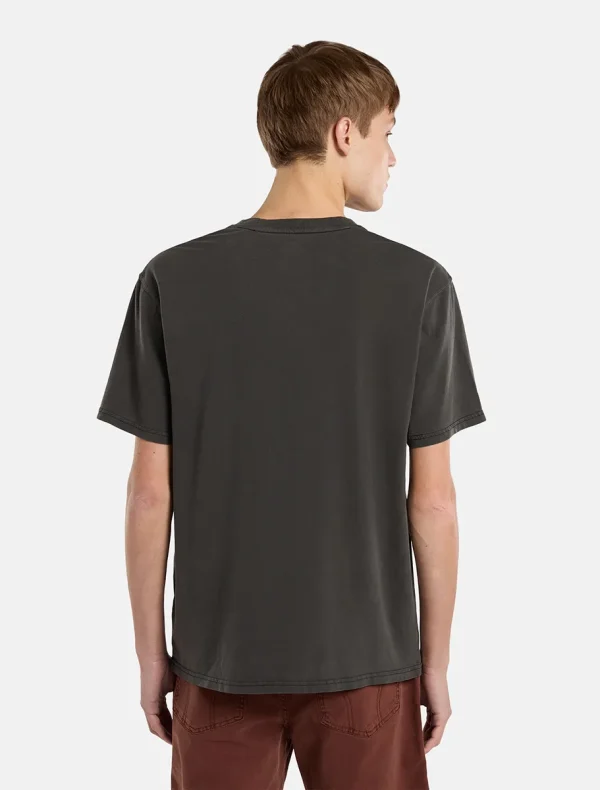 DICKIES - חולצת טי קצרה DICKIES ROPE CENTER LOGO – D0A4Z8YBLK – black – 1