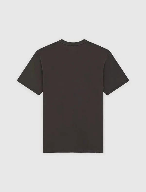 DICKIES - חולצת טי קצרה DICKIES ROPE CENTER LOGO – D0A4Z8YBLK – black – 4