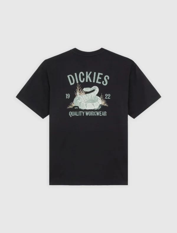 DICKIES - חולצת טי קצרה DICKIES SNAKE – D0A4Z99BLK – black – 5
