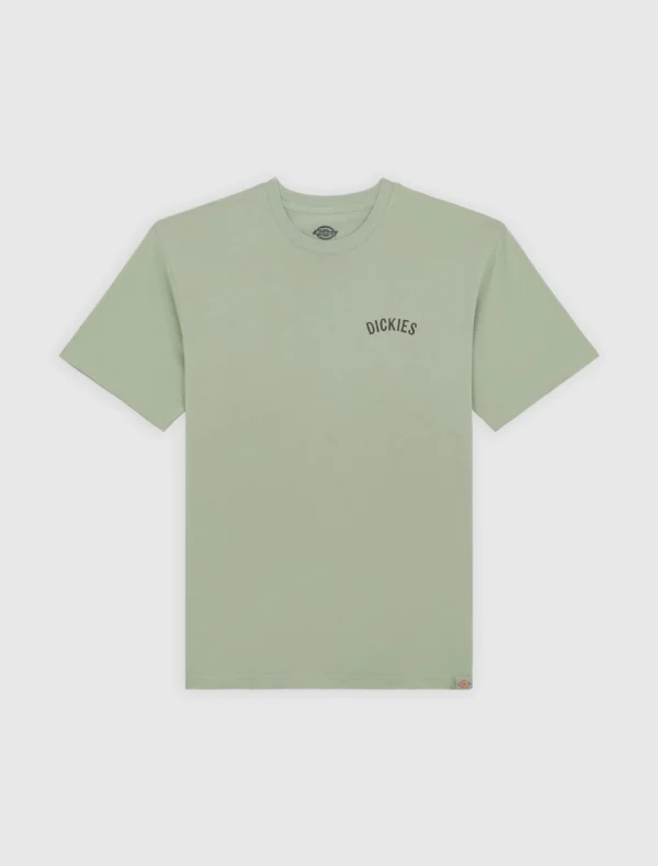 DICKIES - חולצת טי קצרה DICKIES SNAKE – D0A4Z99K36 – light-blue – 5