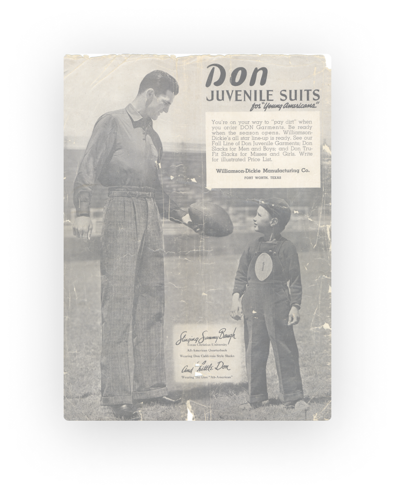 We've been crafting workwear for workers that shape the world since 1922.