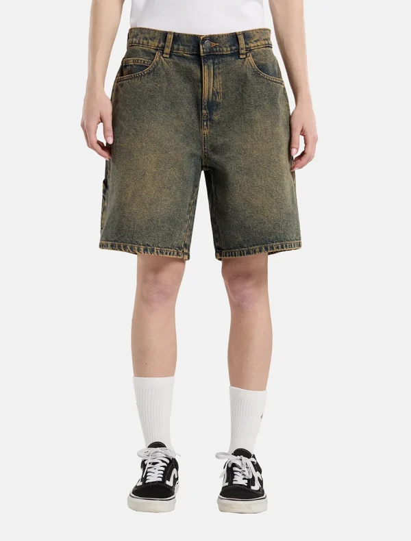 DICKIES - מכנסיים קצרים HERNDON לנשים – D0A4YSGK58 – yellow – 1