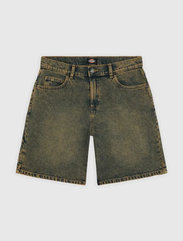 DICKIES - מכנסיים קצרים HERNDON לנשים – D0A4YSGK58 – yellow – 4