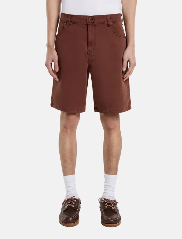 DICKIES - מכנסי עבודה קצרים RIVER RANCH – D0A4Z7ZK47 – brown – 1