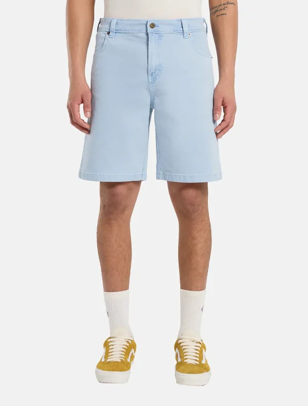 DICKIES - מכנסי עבודה קצרים RIVER RANCH – D0A4Z7ZK54 – light-blue – 1