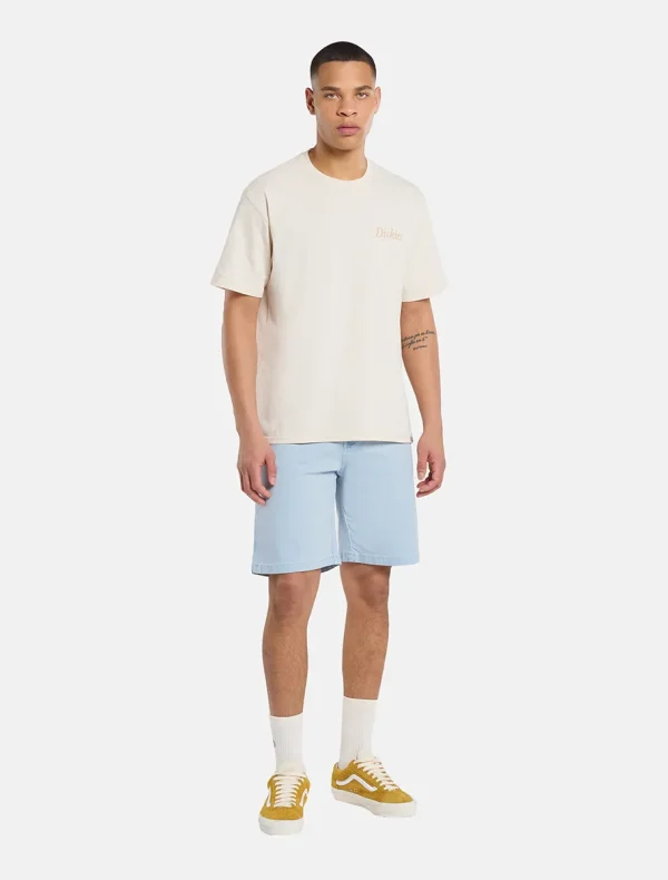DICKIES - מכנסי עבודה קצרים RIVER RANCH – D0A4Z7ZK54 – light-blue – 2