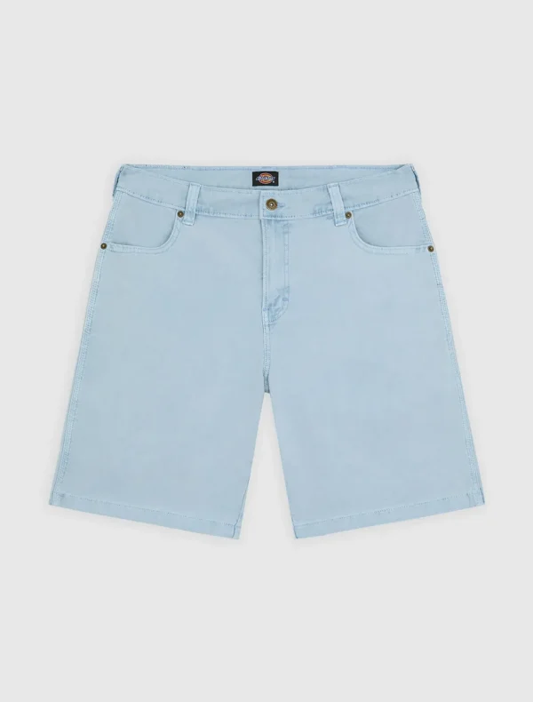 DICKIES - מכנסי עבודה קצרים RIVER RANCH – D0A4Z7ZK54 – light-blue – 3