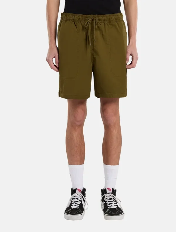 DICKIES - מכנסיים קצרים PELICAN RAPIDS – D0A4XB2DKO – dark-olive – 1