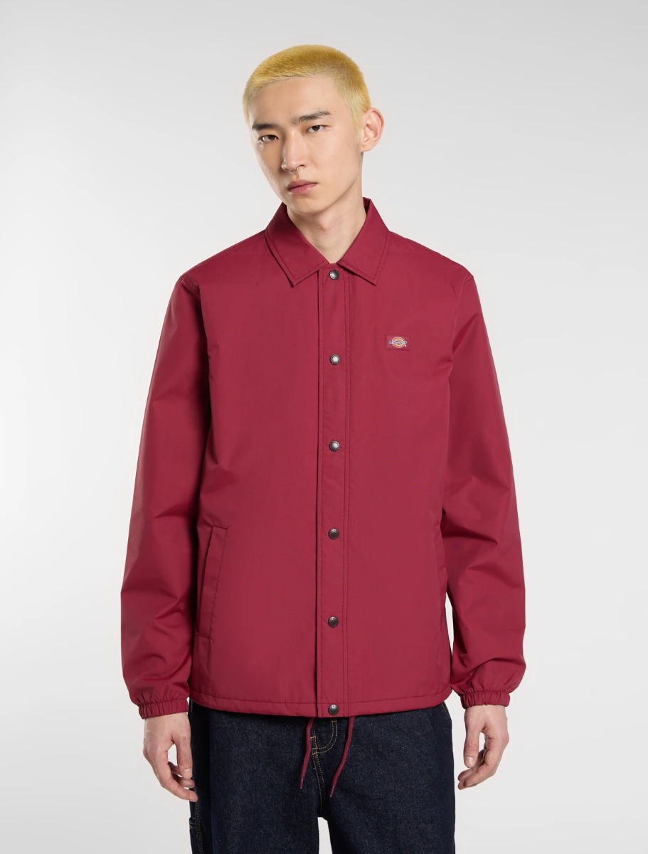 DICKIES - ג'קט OAKPORT COACH UNISEX – D0A4XEWK74 – tibetan-red – 1