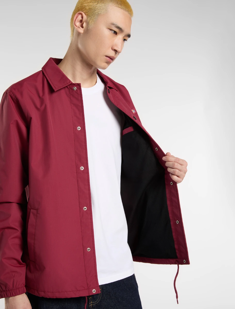 DICKIES - ג'קט OAKPORT COACH UNISEX – D0A4XEWK74 – tibetan-red – 5