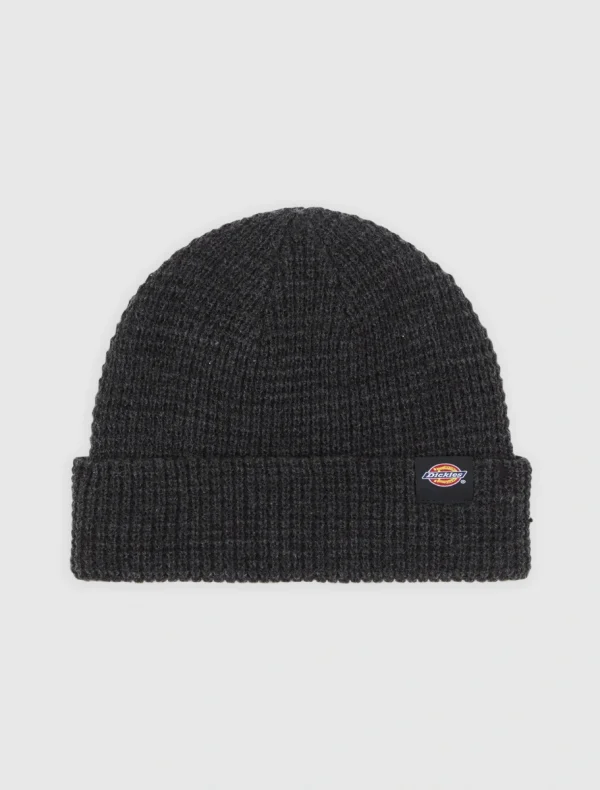 DICKIES - כובע גרב WOODWORTH WAFFLE – D0A4XFDBLK – black – 1