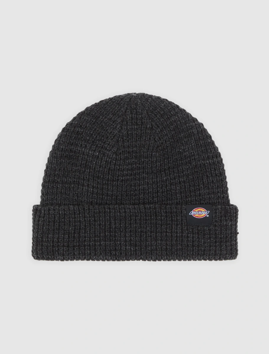 DICKIES - כובע גרב WOODWORTH WAFFLE – D0A4XFDBLK – black – 1