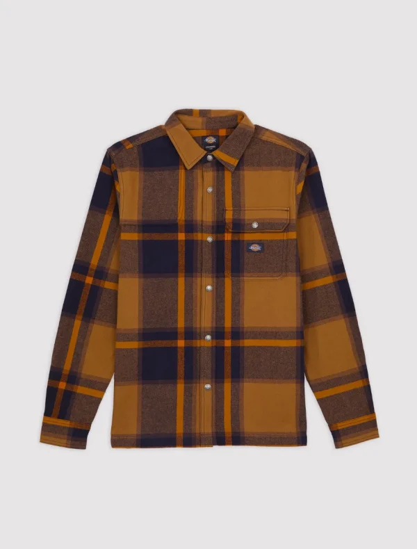 DICKIES - חולצה מכופתרת ארוכה NIMMONS – D0A4XGUL18 – night-sky – 5