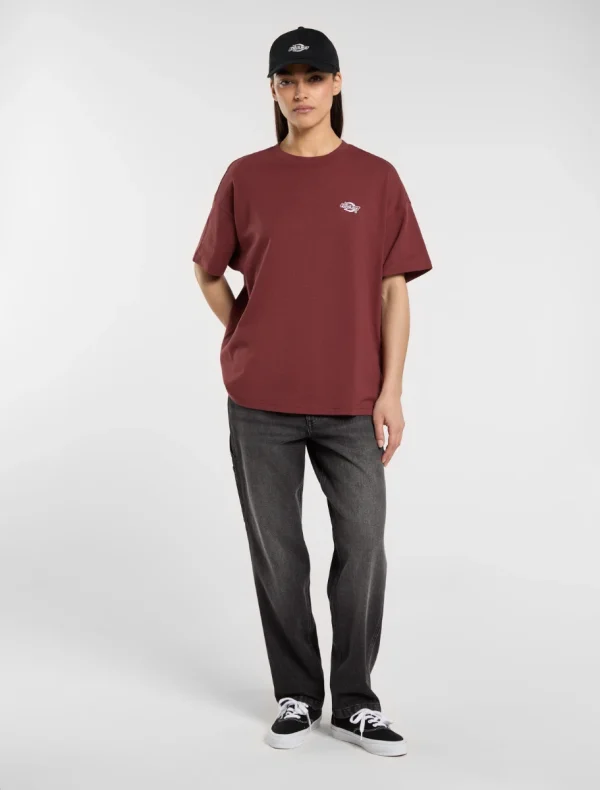DICKIES - חולצת טי קצרה SUMMERDALE – D0A4Y1BL16 – andorra – 2