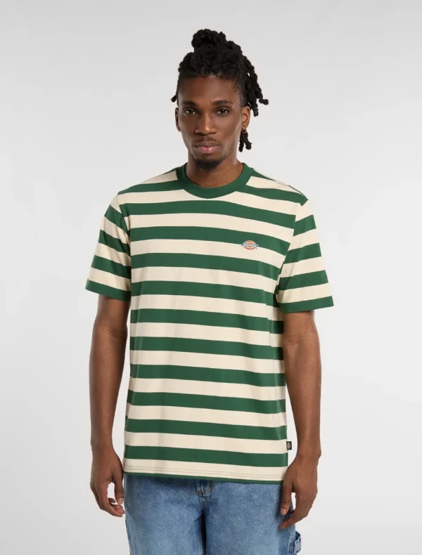 DICKIES - חולצת טי קצרה RIVERGROVE – D0A4Y8YPIN – pine-needle-green – 1