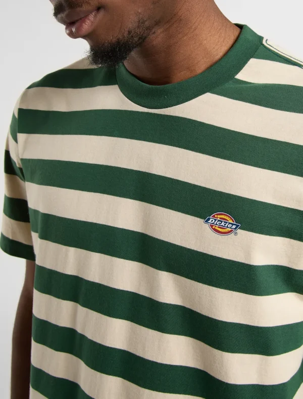DICKIES - חולצת טי קצרה RIVERGROVE – D0A4Y8YPIN – pine-needle-green – 3