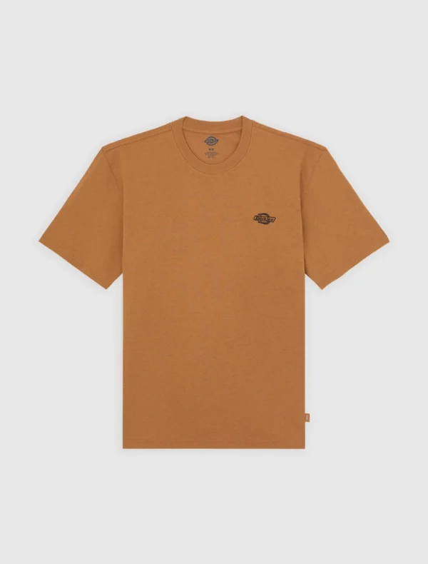 DICKIES - חולצת טי קצרה SUMMERDALE – D0A4YAI0BD – brown-duck – 5