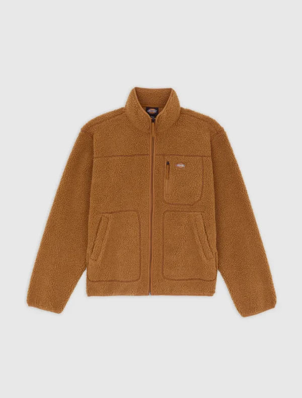 DICKIES - פליס MOUNT HOPE – D0A4YEE0BD – brown-duck – 6